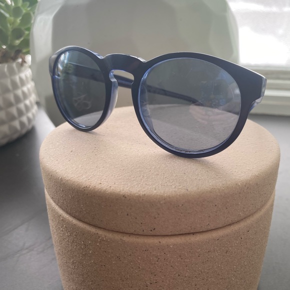 Retro Superfuture Cobalt Blue Sunglasses - Picture 10 of 15